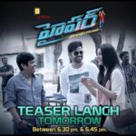 Ram Pothineni Instagram - The first visuals of #Hyper will be out tomorrow Sep,3 on TV9 at 6:30pm .. Super excited :) #hyperteaser #love *LAUNCH