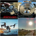 Ram Pothineni Instagram – #HarleyDavidson #ScreaminEagle Customized + #DJIinspire Drone + #AtlanticOceanRoad +Rasool Ellore= #ShivamOnOct2nd ;) #SHIVAM #instagRAM