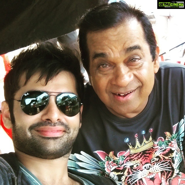Ram Pothineni Instagram - Super fun with the 1 and ONLY................ #Shivam Climax! #Enjoy #instagRAM