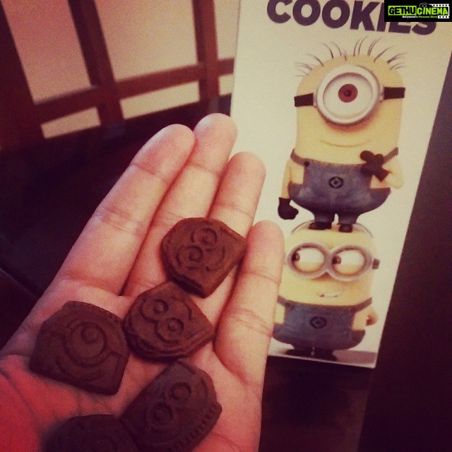 Ram Pothineni Instagram - #MinionCookies.... LMAO .. #Cute #instagRAM