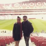 Ram Pothineni Instagram - #Benfica Football Stadium for #PandagaChesko #Enjoy #instagRAM