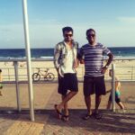 Ram Pothineni Instagram - Fun Sunday at #Bondi Beach in #Sydney with a friend.. #Love #instagRAM Darling Harbour, Sydney