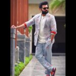 Ram Pothineni Instagram - Chennai..For #TheWarriorr promotions. Love.. #RAPO Wearing : @khanijo Styled by : @harmann_kaur_2.0