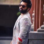 Ram Pothineni Instagram - Chennai..For #TheWarriorr promotions. Love.. #RAPO Wearing : @khanijo Styled by : @harmann_kaur_2.0