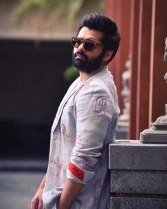 Ram Pothineni Instagram - Chennai..For #TheWarriorr promotions.

Love..
#RAPO 

Wearing :  @khanijo 
Styled by : @harmann_kaur_2.0