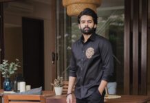 Ram Pothineni Instagram - 🖤 #RAPO Wearing - @manishmalhotra05 Styled by - @ashwin_ash1 Clicked by - @fazalkhann