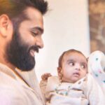 Ram Pothineni Instagram - Varasudu Vachaadu ❤️ ....my lil baby nephew Sidhanth Pothineni! Love #RAPO