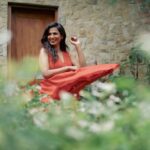 Ramya Pandian Instagram - Wildflower soul 🧡 Photography @anupamasindhia Outfit @maddy9395 #ramyapandian #rpvacays