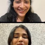 Ramya Subramanian Instagram - Doctor’s Day Special Live with Dr.Renita Rajan ♥️. You can use code : RAMYASAFESCREEN to get a flash discount on your purchase of sunscreen from @chosen_by_dermatology 🧴☀️