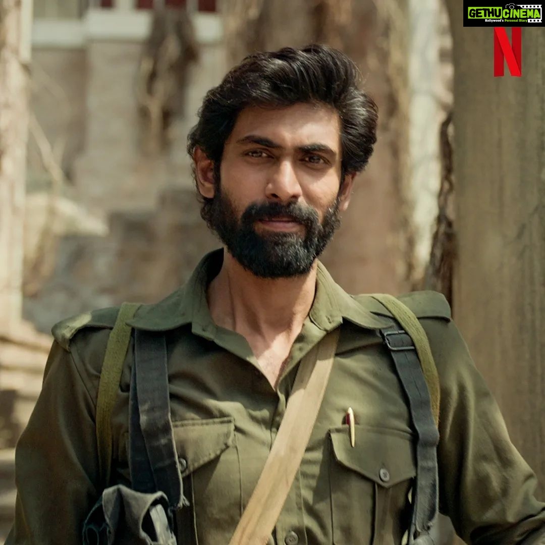 Rana Daggubati Instagram - The world of Ravanna and Vennela. A poetic love story that was born amidst a revolution 🔥❤️ A film that will always remain special. Catch #VirataParvam - now streaming on Netflix in Telugu, Malayalam and Tamil. @saipallavi.senthamarai @nanditadasofficial @venuudugulafilm @pillumani @dancinemaniac @naveenchandra212 #SreekarPrasad @sureshproductions @slv_cinemas