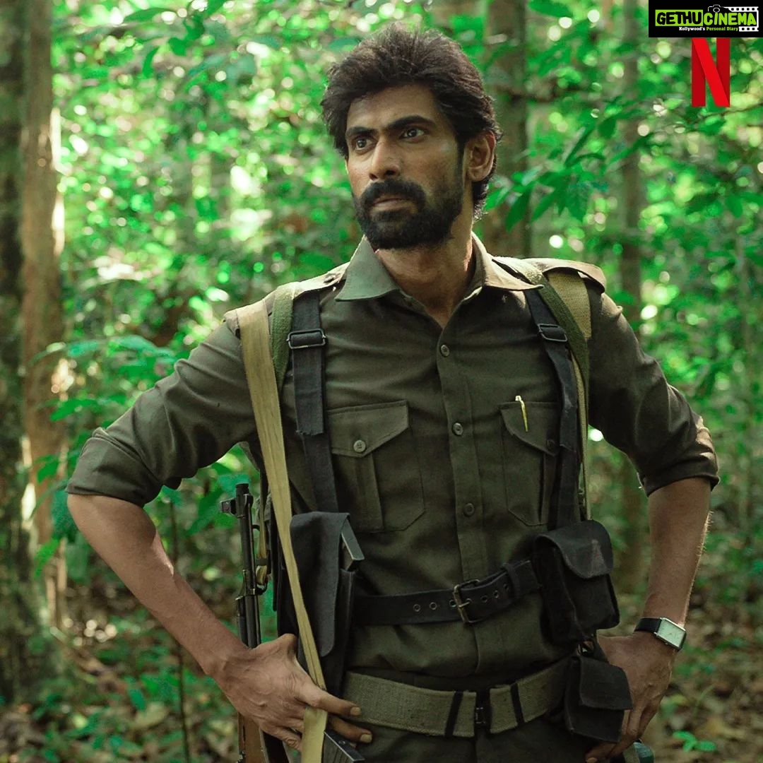 Rana Daggubati Instagram - The world of Ravanna and Vennela. A poetic love story that was born amidst a revolution 🔥❤️ A film that will always remain special. Catch #VirataParvam - now streaming on Netflix in Telugu, Malayalam and Tamil. @saipallavi.senthamarai @nanditadasofficial @venuudugulafilm @pillumani @dancinemaniac @naveenchandra212 #SreekarPrasad @sureshproductions @slv_cinemas