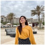 Rashmika Mandanna Instagram - Love it when I travel and love it more when and if it’s for work!! 💛🐣 The St. Regis Saadiyat Island Resort, Abu Dhabi