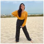 Rashmika Mandanna Instagram – Love it when I travel and love it more when and if it’s for work!! 💛🐣 The St. Regis Saadiyat Island Resort, Abu Dhabi