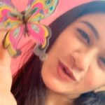 Raveena Daha Instagram - I’m a kochu pombattan 🥰😝 Pink symbolizes youth, good health, and playfulness. It’s the flush of first love and stands for nurturing femininity. we think of pink as an innocent, cheerful color. #IndiaAt75 #IndiaILove