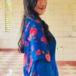Raveena Daha Instagram - Mohe rang do laal💙💙💙 #reelitfeelit outfit from: @anushashoppingzone