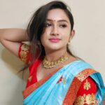 Raveena Daha Instagram - Jewels from: @cathisjewelleries 🥰 . கேட்க நினைத்தாள் மறந்தாள்😌 கேள்வி எழும் முன் விழுந்தாள் 💙 எந்த உடலோ …….. எந்த உறவோ🥰💙 #raveena #raveenadaha