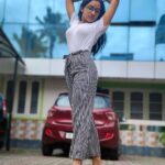 Raveena Daha Instagram - Dream a Little dream my love 🖤 Outfit from: @_nandhu__botique 🦋🦋