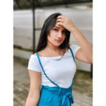 Raveena Daha Instagram - Wet hair, dont care ! 😉❤️ Dangree dress from: @woman_.classic #raveena #raveenadaha