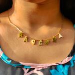 Raveena Daha Instagram - R•A•V•E•E•N•A✨😍 Customised necklace From: @anscollection7 ✨✨ #raveena #raveenadaha