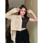 Raveena Daha Instagram - Jackets are like fries, you can't have just one😜 Jacket from : @sumaayaboutique 💗 #raveena #raveenadaha