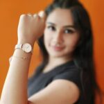 Raveena Daha Instagram - My @danielwellington watch looks elegant and classy. You too can buy it using my code RAVEENAJ and get a 15% off on your purchase on their website. #DanielWellington