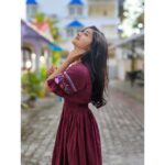 Raveena Daha Instagram - சற்று முன்பு பார்த்த மேகம் மாறி போக..🤍✨ Cute frock from: @la_robe_fashion 😍😍 #raveena #raveenadaha