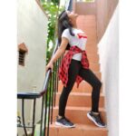 Raveena Daha Instagram - ❤️🖤❤️ Outfit from: @yummy_mannequin_shop 🖤 #raveena #raveenadaha