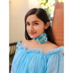 Raveena Daha Instagram - வானோடு நீலம் போலே இணைந்து கொண்டது நம் உறவே💙🥺💯 Outfit from: @sara_ethnics 😍✨ #raveena #raveenadaha