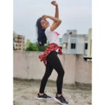 Raveena Daha Instagram - ❤️🖤❤️ Outfit from: @yummy_mannequin_shop 🖤 #raveena #raveenadaha