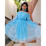 Raveena Daha Instagram - வானோடு நீலம் போலே இணைந்து கொண்டது நம் உறவே💙🥺💯 Outfit from: @sara_ethnics 😍✨ #raveena #raveenadaha