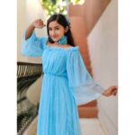 Raveena Daha Instagram - வானோடு நீலம் போலே இணைந்து கொண்டது நம் உறவே💙🥺💯 Outfit from: @sara_ethnics 😍✨ #raveena #raveenadaha