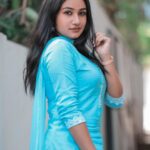 Raveena Daha Instagram - “No problem can be solved from the same level of consciousness that created it.” – Albert Einstein 😉💯 Outfit from: @bismi_fashion_💙 Shot by : @this_is_ranjit_ ❤️ #raveena #raveenadaha
