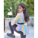 Raveena Daha Instagram - I consider myself a crayon 🖍️ I might not be your favourite colour but you will need me to complete your picture ! 💯💯 🌈 Outfit from: @thamizhi_creationzz❤️ . #raveena #raveenadaha