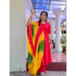 Raveena Daha Instagram - ❤️❤️🌈 ❤️❤️ Outfit from :@gayatri_fashion_store 😍