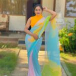 Raveena Daha Instagram – இதயமே
தெரியுமா உனக்காகவே நானடி🦋

Gorgeous saree from @dazzlers_boutique 

#raveena #raveenadaha