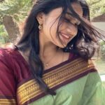 Raveena Daha Instagram – 🥰💚🥰

Saree from @kaithari_nesavu_sarees ❤️‍🔥
#raveena #raveenadaha #reelitfeelit