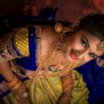 Raveena Daha Instagram - 💚💙💚 H&M: @secret_designer_bridal_studio 📸: @lightsplayphotographystudio Jewel: @luxefashion_jewellery #raveena #raveenadaha