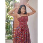 Raveena Daha Instagram - You make me happy🌈✨💙 Outfit from: @la_robe_fashion #raveena #raveenadaha