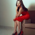 Raveena Daha Instagram - 🥵🦞♥️ Outfit from:@delight_ethnic_wear❤️ Shot by :@harikumar.gk😊 MUA: @manis_makeover__ 🥰 Thanks to: @welcome_talents 🥀 Assistant: @amitheapen🖤