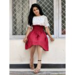 Raveena Daha Instagram – Darling, don’t forget to fall in love with yourself first.💯❤️

Wearing:@rainbow.super.store 🌈

#raveena #raveenadaha