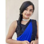 Raveena Daha Instagram – விழிகளில் ஒரு வானவில் 🌈💙

Saree and pearl Jewell set from :@saiganesh_collections ❤️

#raveena #raveenadaha