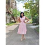 Raveena Daha Instagram - I forgive myself for not being perfect 😝 Outfit from : @_satya_bhama_fashions 💕 #raveena #raveenadaha