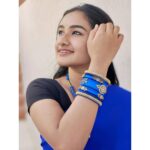 Raveena Daha Instagram - காதலே என் காதலே என்னை என்ன செய்யப் போகிறாய் 🤭💙 Accessories from : @sparkle_zone_ 😍😍 Best silk thread jewelry ❤️💯✨ (Enna seiyya poranga nu comment la soldravan ellam vazhka poora single ah dhaan saavan 🤣)