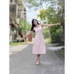Raveena Daha Instagram - I forgive myself for not being perfect 😝 Outfit from : @_satya_bhama_fashions 💕 #raveena #raveenadaha