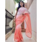 Raveena Daha Instagram - 🤍💗🤍 Saree from : @south_indian_fasion 🌈 #raveena #raveenadaha