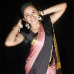 Raveena Daha Instagram - காதலும் கடந்து போகும்🤭❤️ Saree from: @girly_collections_online_store 🐣❤️ #raveena #raveenadaha