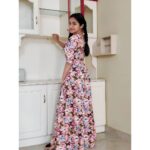Raveena Daha Instagram – Beautiful butterfly frock from: @pavie27 😍😍🦋🦋🦋

#raveena #raveenadaha