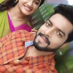 Raveena Daha Instagram - Blooper alert ! 🤭 En moonjiya patha avlo sirippava iruku?? @ravietej24 🌹 #shootscenes #feelitreelit