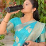 Raveena Daha Instagram - Got this thermo flask customised from @_ruby_collections 😍 the best part is it indicates the water temperature! 🔥 Do checkout @_ruby_collections 🤩 #raveena #raveenadaha