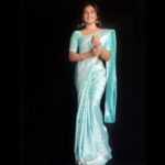 Raveena Daha Instagram - காமன் நாட்குறிப்பில் காதல் கதையானோம்💙 Saree from:@star_collectionsss #raveena #raveenadaha